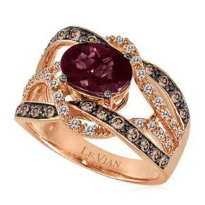 Le Vian Raspberry Rhodolite Ring in 14K